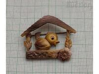 INSIGNĂ PASĂRE BROȘĂ