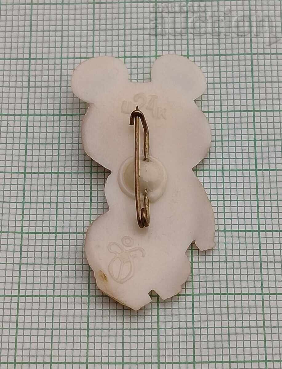 OLYMPICS MOSCOW MASCOT MISHA USSR BADGE with price € 3.00 | 5.87 BGN