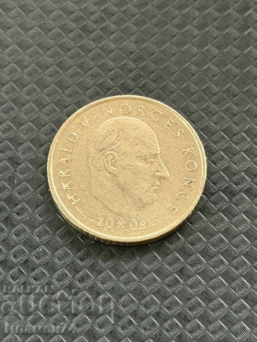 10 coroane 2008 Henrik Wergeland cu preț € 3.00 | 5.87 BGN