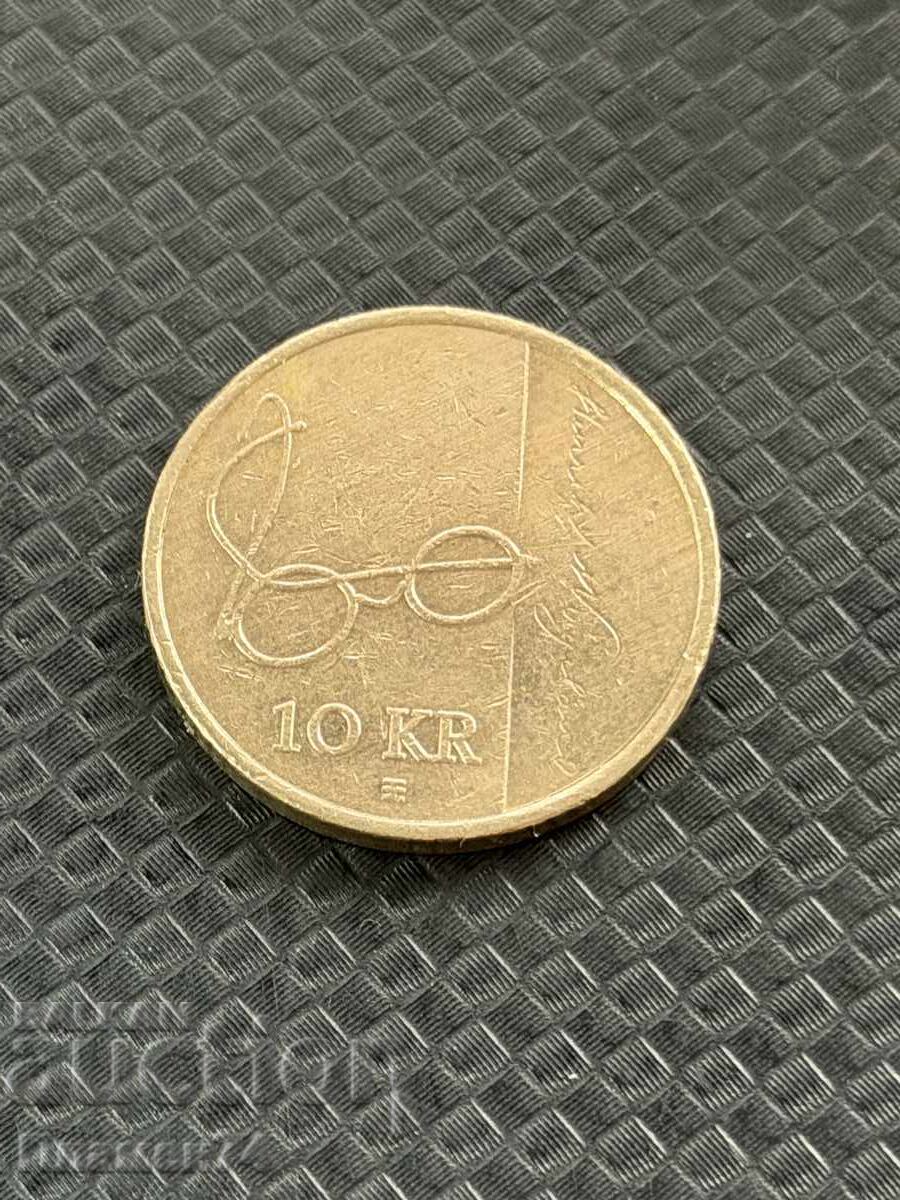 10 coroane 2008 Henrik Wergeland