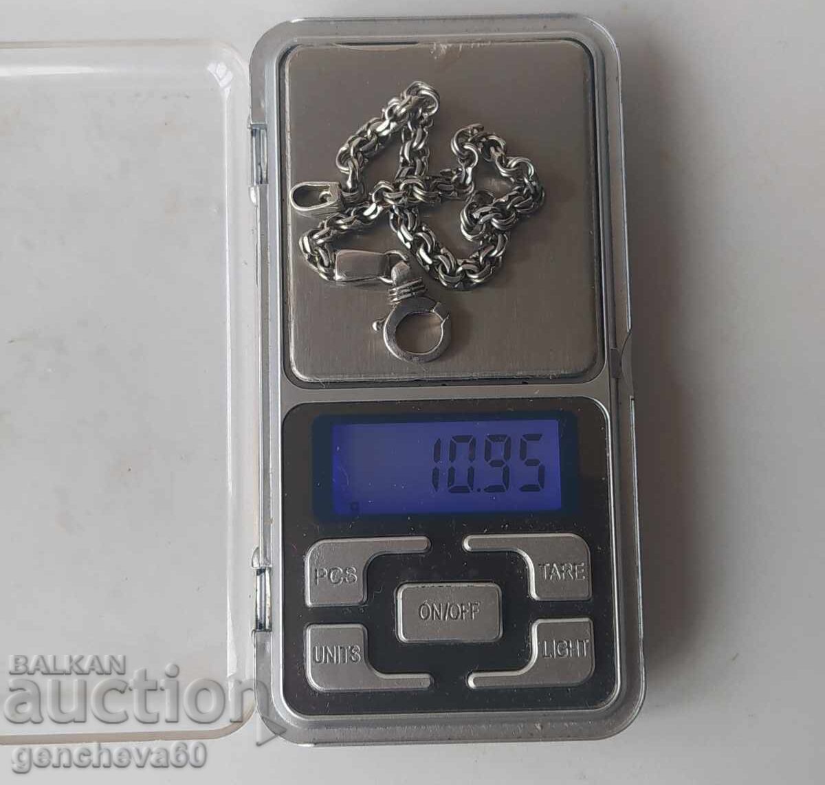 Стара сребърна гривна - 6