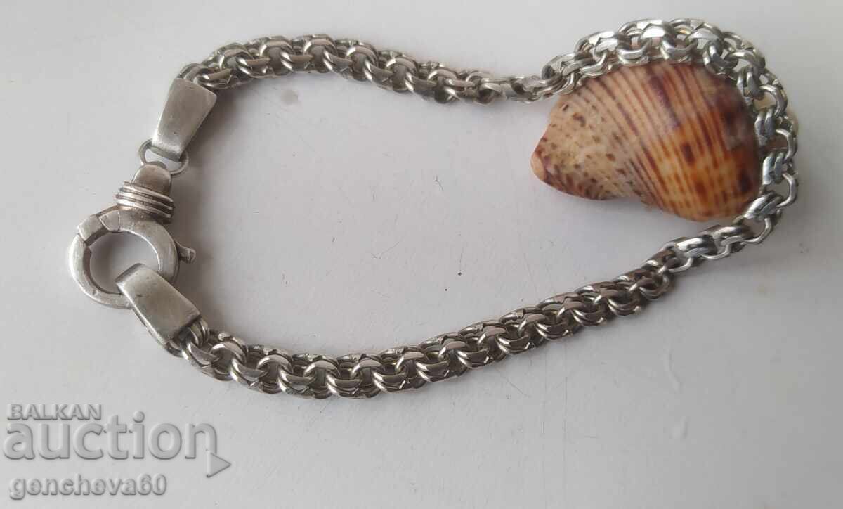 Стара сребърна гривна