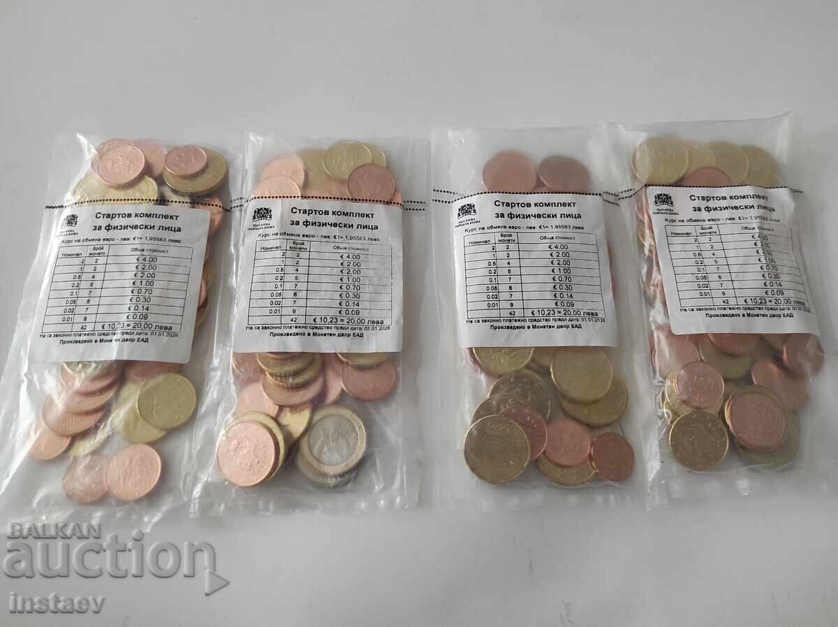 4 buc. Set de monede BG pentru începători
