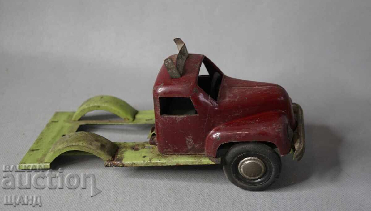 Δημοπρασία Παλιό Σπάνιο Βουλγάρικο Μεταλλικό Παιχνίδι Μοντέλο Φορτηγού