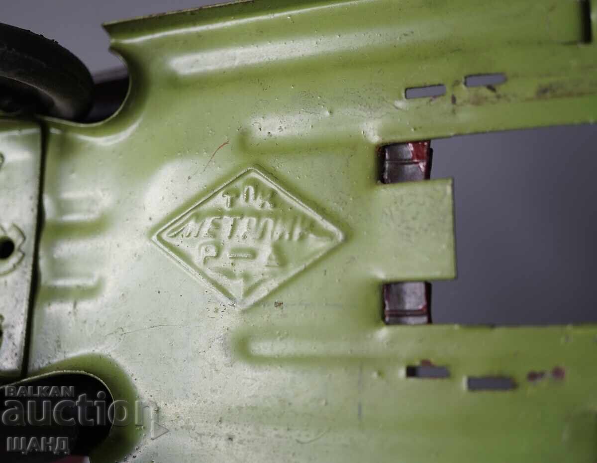 Παλιό Σπάνιο Βουλγάρικο Μεταλλικό Παιχνίδι Μοντέλο Φορτηγού - 6