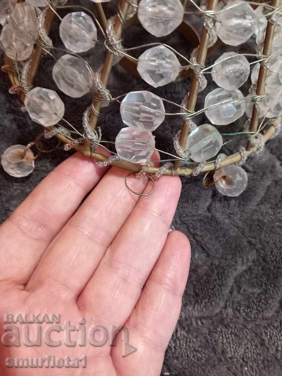 Δημοπρασία Κηροπήγιο - τα χάντρες δεν είναι από γυαλί!!