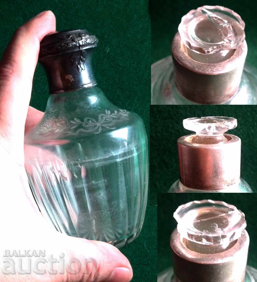 Δημοπρασία Αρχαίο γαλλικό μπουκάλι αρώματος (φιαλίδιο)