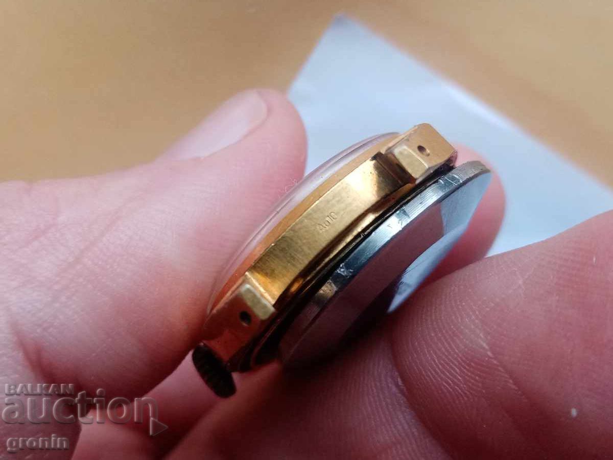Ceas Zaria 17 kamneĭ, 17 jewels, funcțional, AU 10 - 6