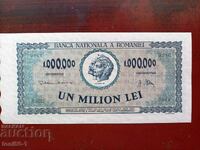 Romania 1 million lei 1947 UNC