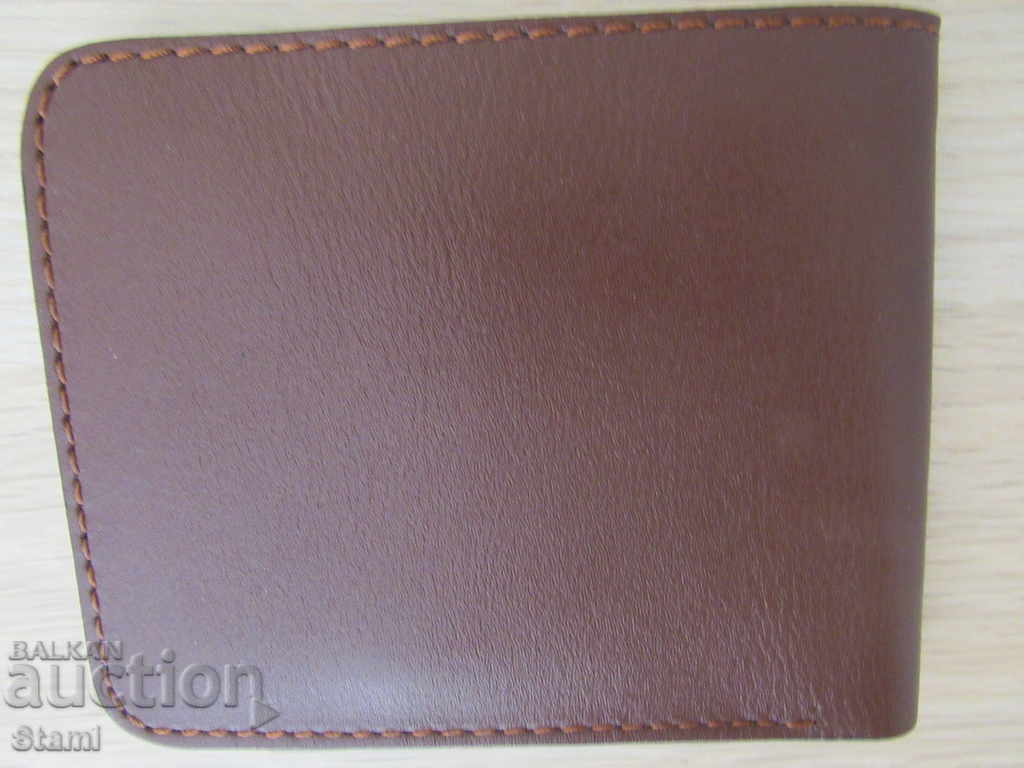 Portofel din piele naturala-maro, nou, Mongolia cu preț € 32.50 | 63.56 BGN Portofel din piele naturala-maro, nou, Mongolia cu preț € 32.50 | 63.56 BGN