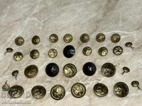 LOT Buttons for Uniforms—31 pieces