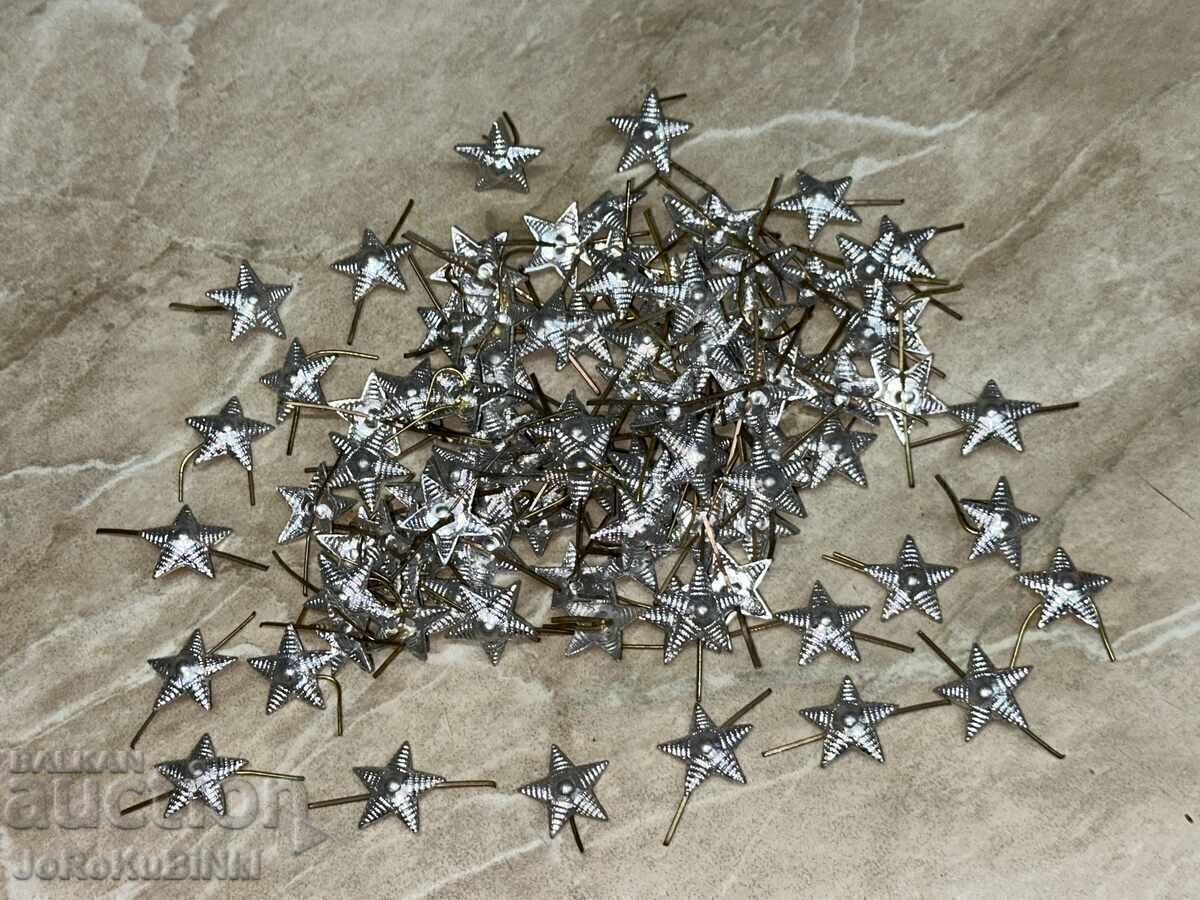 LOT Stele Mari pentru Epoleti Ofițerești—100 bucăți cu preț € 12.00 | 23.47 BGN