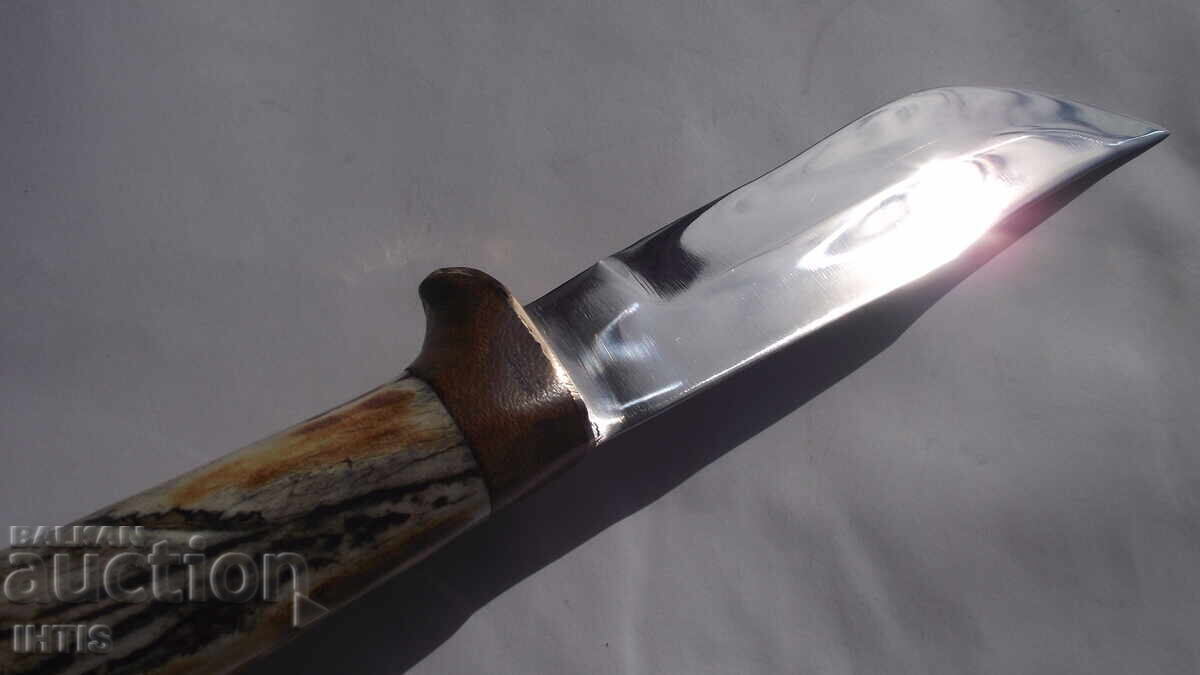 CUȚIT, lamă, caraclac-nou-nouț-oțel4kh-Super-NOU - 5