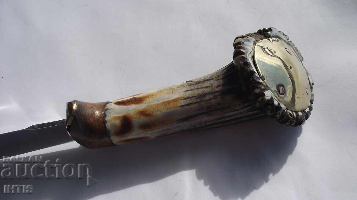 CUȚIT, lamă, caraclac-nou-nouț-oțel4kh-Super-NOU - 7