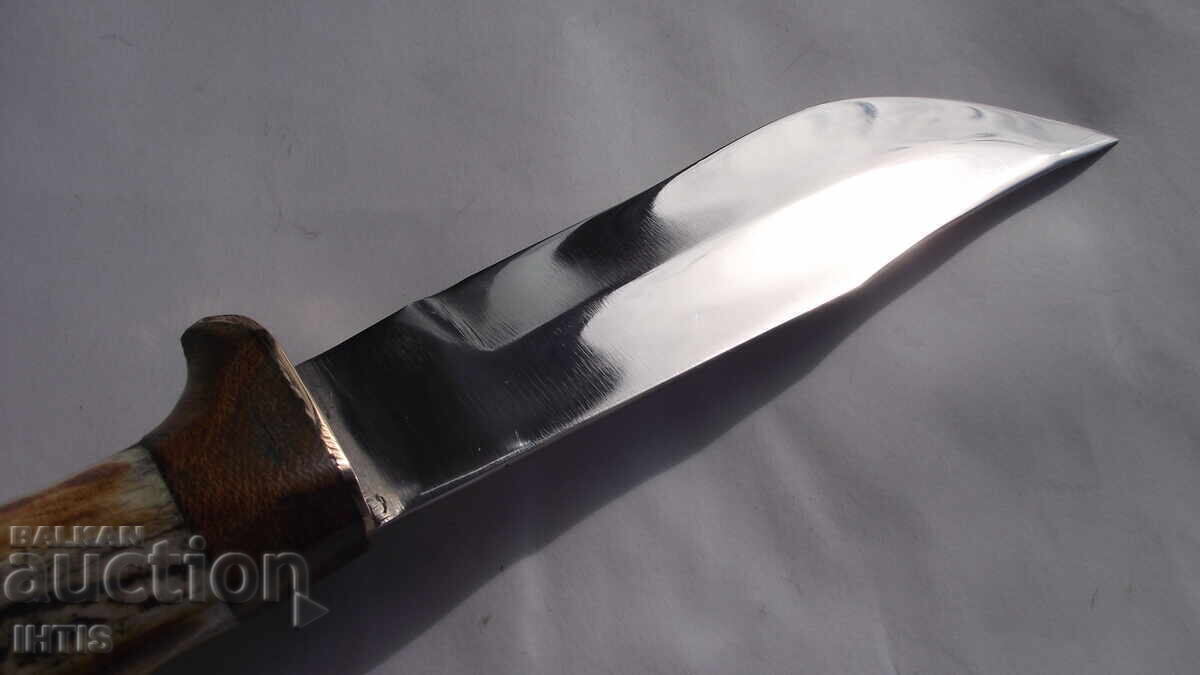 CUȚIT, lamă, caraclac-nou-nouț-oțel4kh-Super-NOU - 11