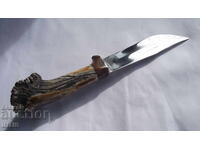 CUȚIT, lamă, caraclac-nou-nouț-oțel4kh-Super-NOU