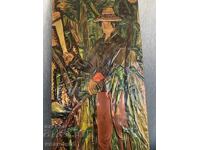 Copper picture panorama