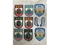 LOT Emblems from the Bulgarian Army and Cockades—10 pieces