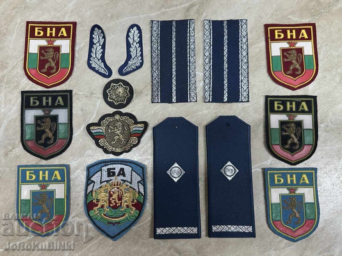 LOT Embleme., Epoleti., Petlițe — 15 bucăți