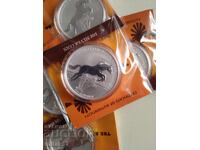 Monedă de argint "Australian Stock Horse", 2015, 1oz, 999
