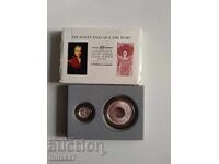 Monedă de argint "The Holey dollar & The Dump", 1,25oz, 999