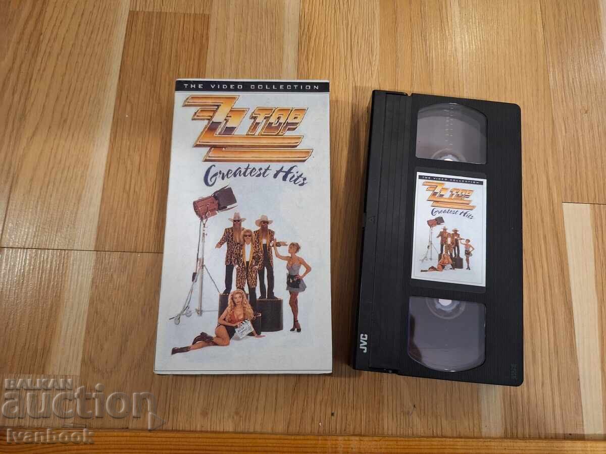 Caseta video VHS - Z-Z top the best