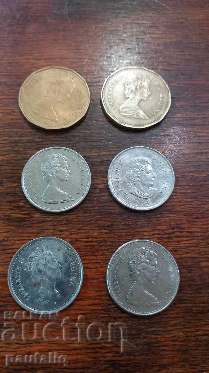 Auction  Lot of Canadian coins