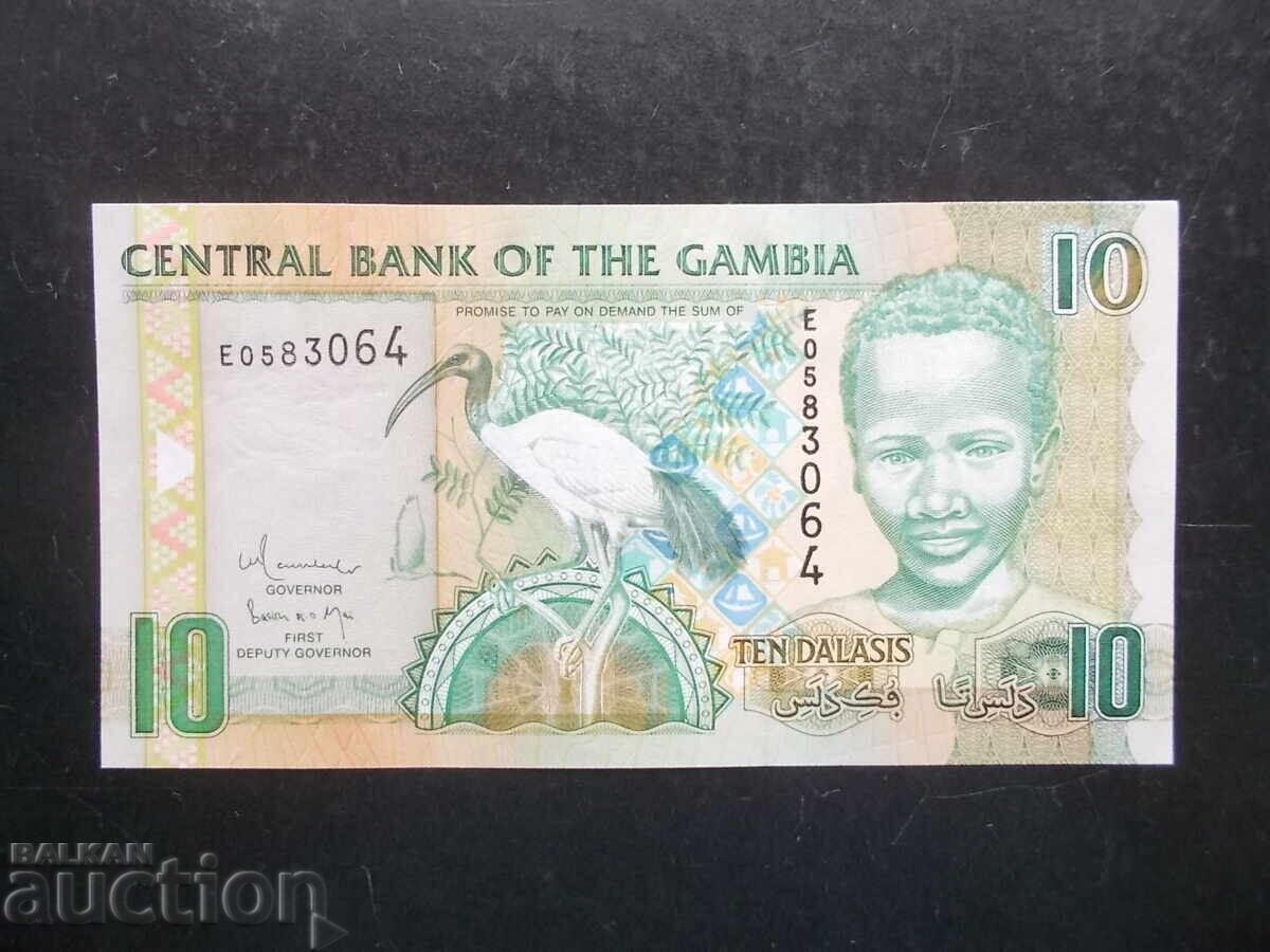 GAMBIA, 10 Dalasi, 2009, UNC