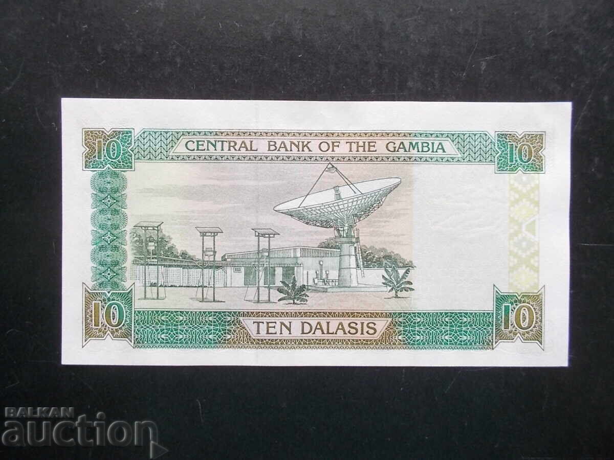 GAMBIA, 10 dalasi, 2005, UNC cu preț € 3.99 | 7.80 BGN GAMBIA, 10 dalasi, 2005, UNC cu preț € 3.99 | 7.80 BGN