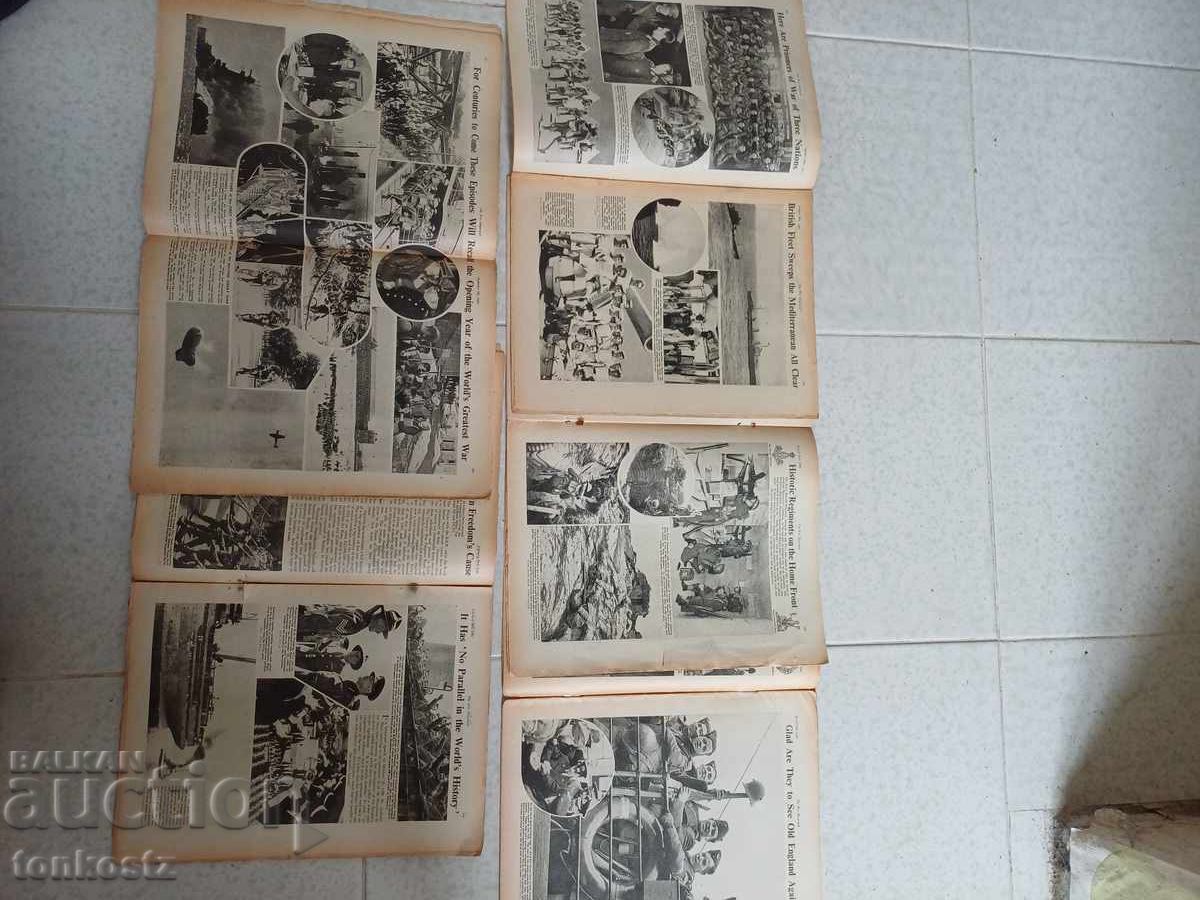 5 buc. The war illustrated 1940 cu preț € 10.00 | 19.56 BGN