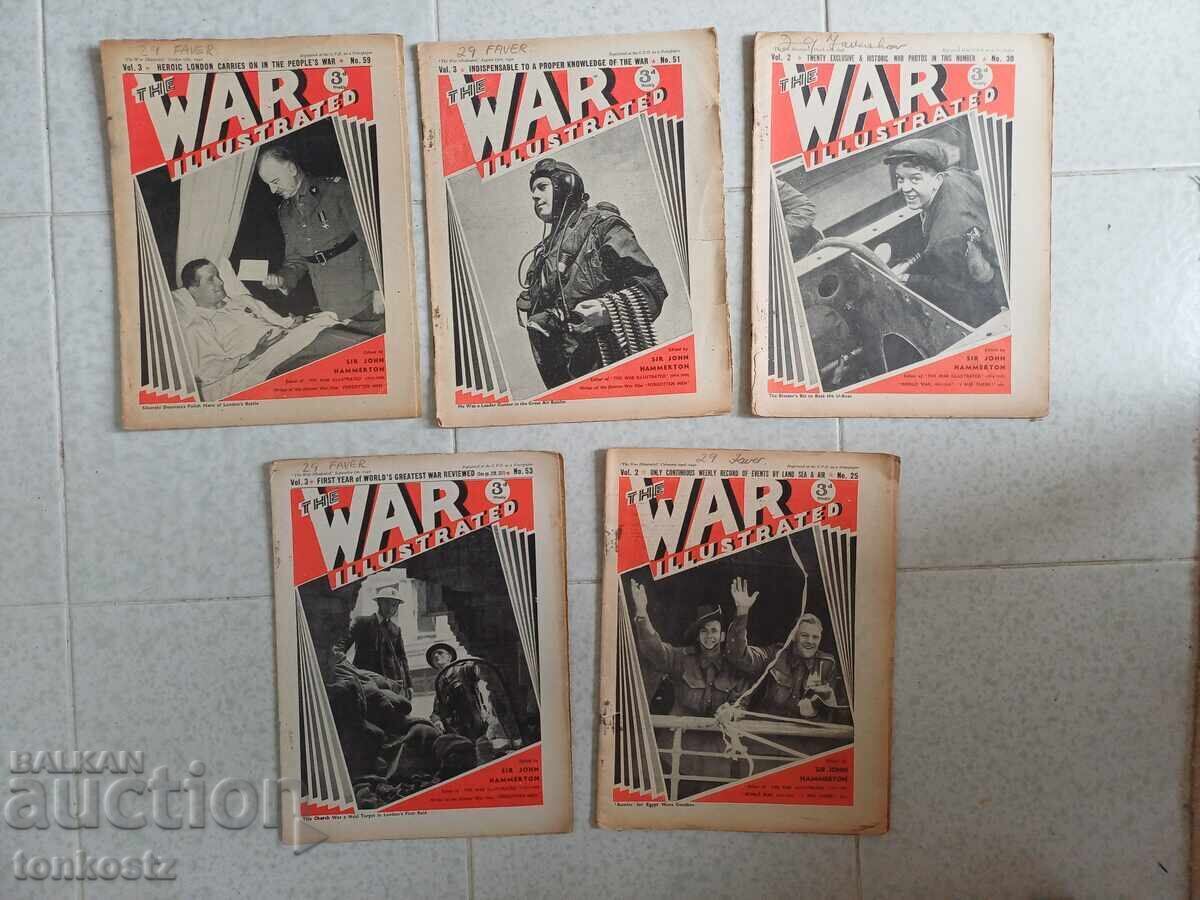 5 buc. The war illustrated 1940