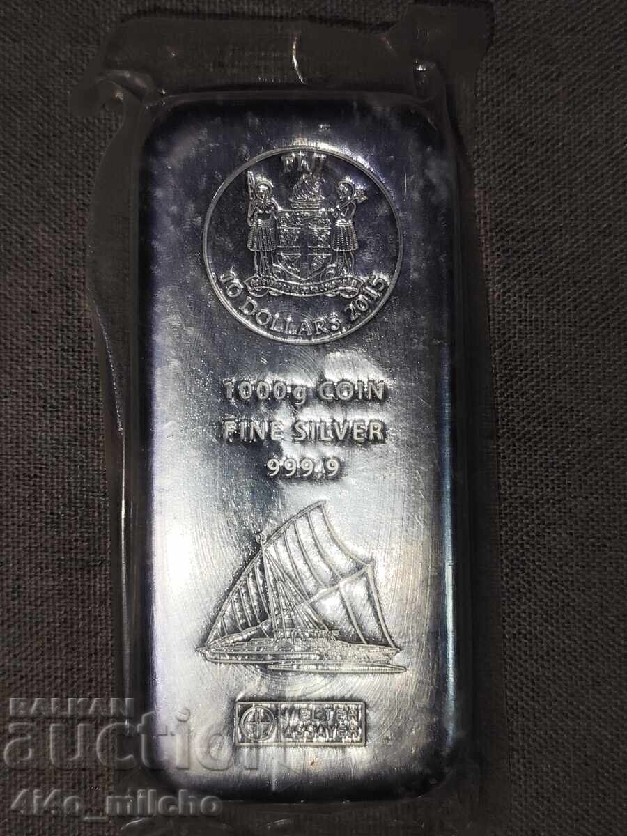 СРЕБЪРНО КЮЛЧЕ 1 КИЛОГРАМ ИНВЕСТИЦИОННО с цена € 2777.00 | 5431.34 лв.