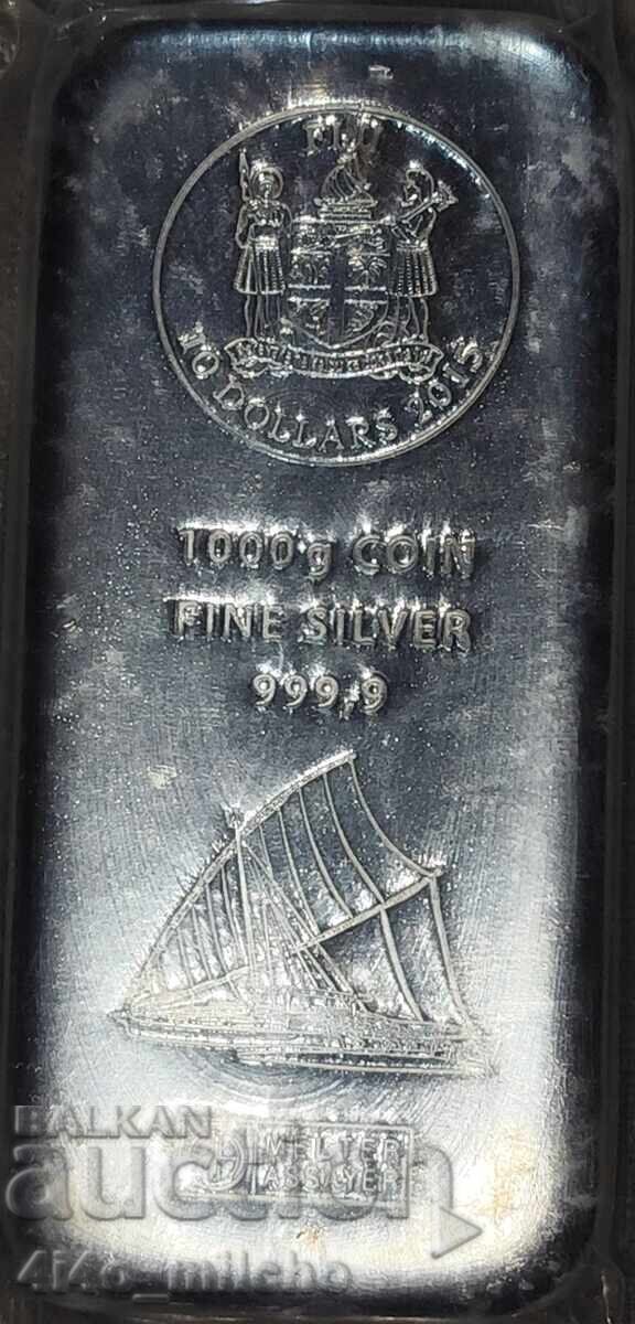 СРЕБЪРНО КЮЛЧЕ 1 КИЛОГРАМ ИНВЕСТИЦИОННО - 6