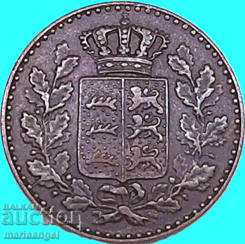 1/2 Kreuzer 1870 Württemberg Germany Karl - 6