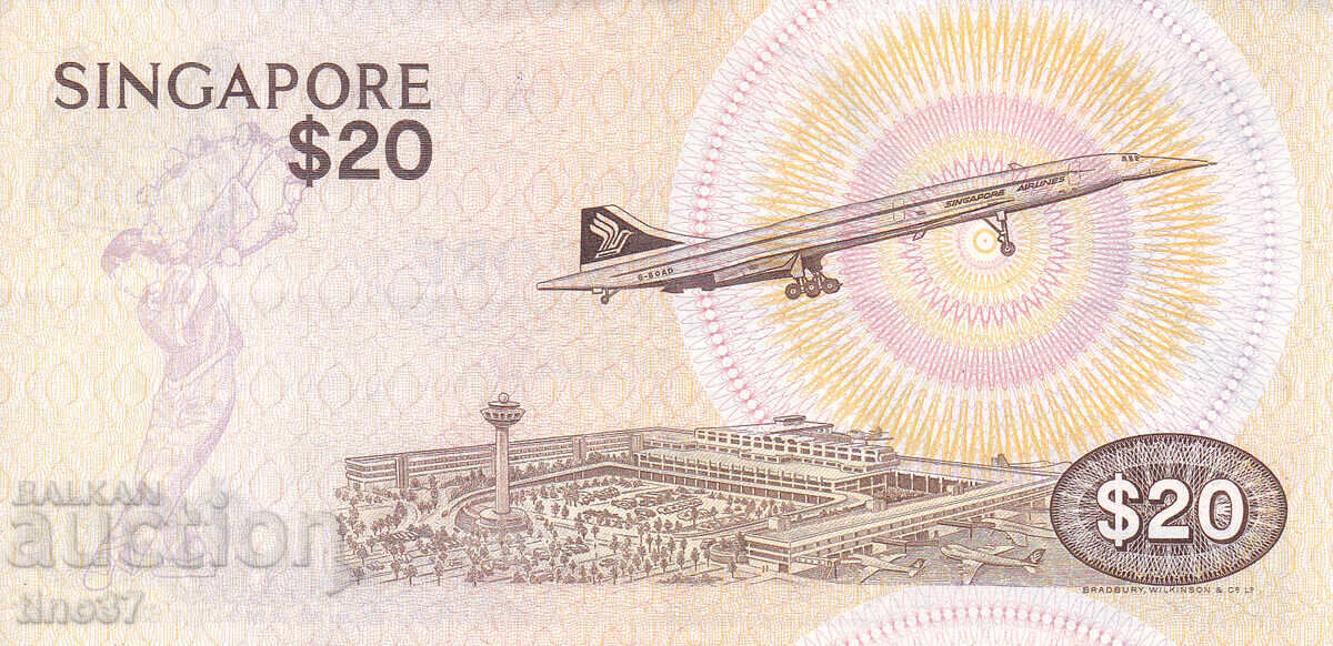 Licitație tino37 - SINGAPUR - 20 DOLARI - 1979 - XF Licitație tino37 - SINGAPUR - 20 DOLARI - 1979 - XF