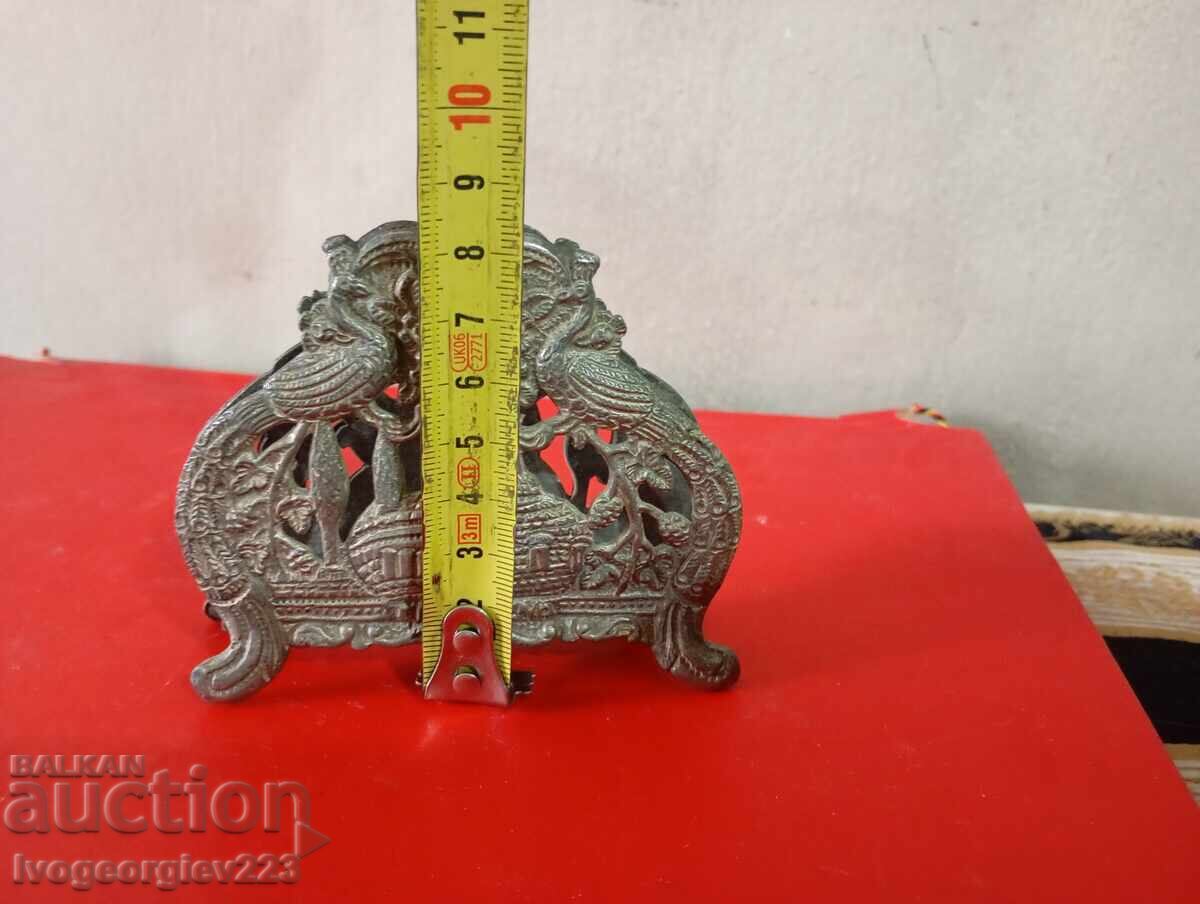 Δημοπρασία Αντίκα θήκη χαρτοπετσετών