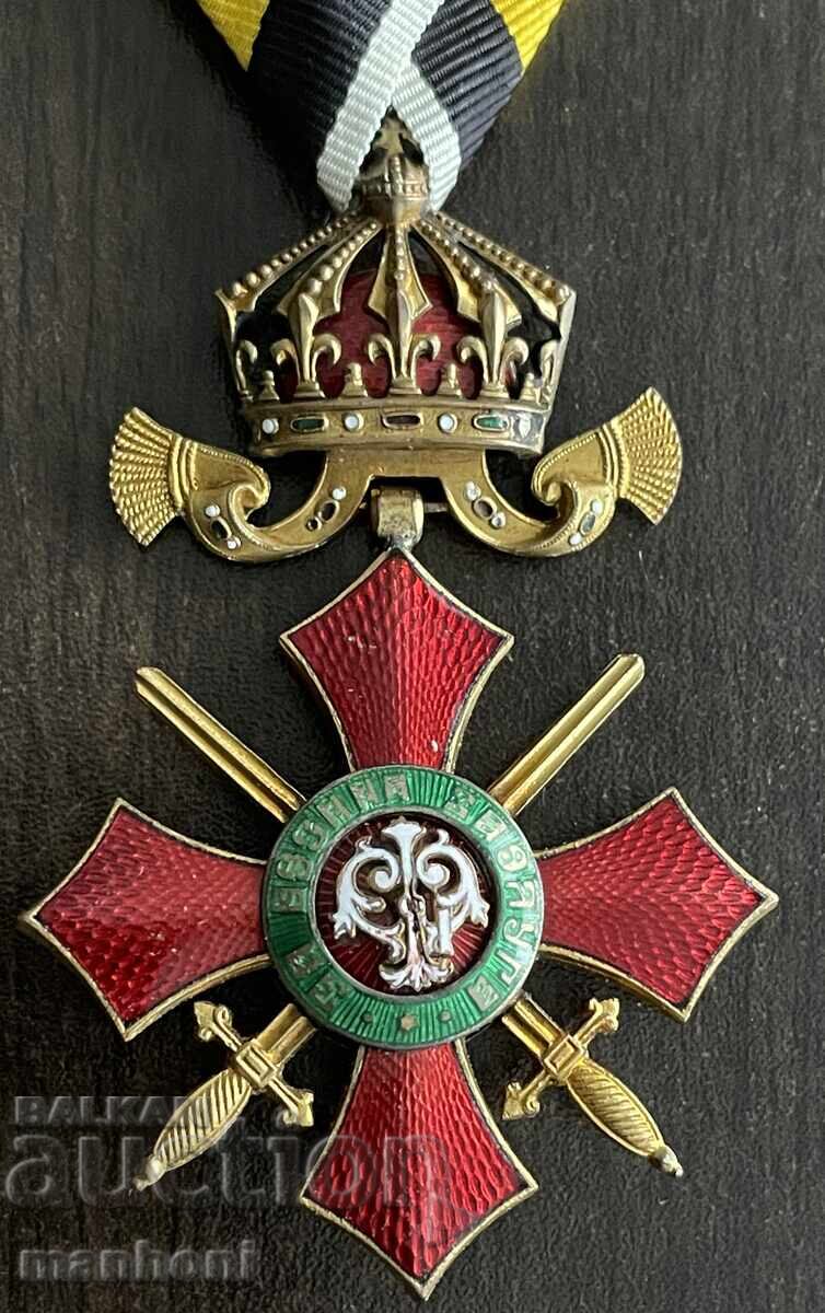 Licitație 6346 Regatul Bulgariei Ordinul pentru Merit Militar, clasa a IV-a