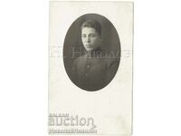1925 OLD PHOTO OF A POPOVO GYMNASIUM STUDENT IN STUDIO ZH041