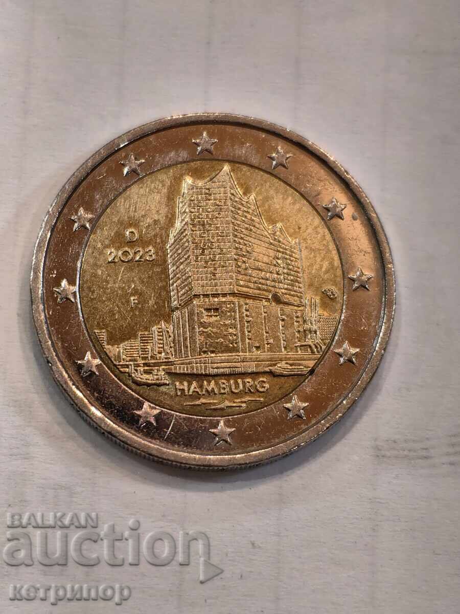 2 Евро Германия 2023 г