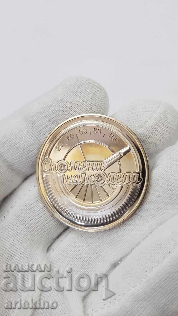 Medalie de colecție, monedă "Mercedes Benz" Amintiri pe Roți - 6