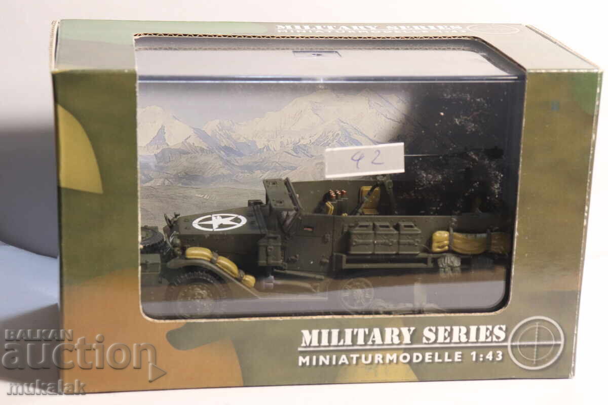 1:43 SCHUCO TANK CAR MILITARY MODEL TOY