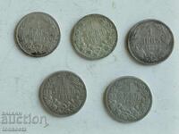 5 buc. De 1 lev 1882 și 1891