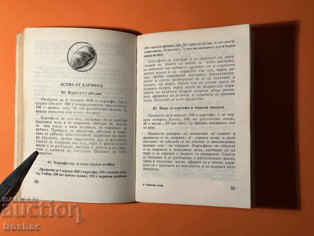 Delivery of Old Book of Meatless Dishes / Vasila Yordanova