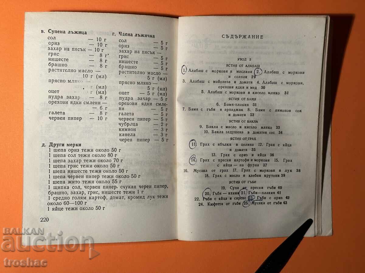 Old Book of Meatless Dishes / Vasila Yordanova - 5