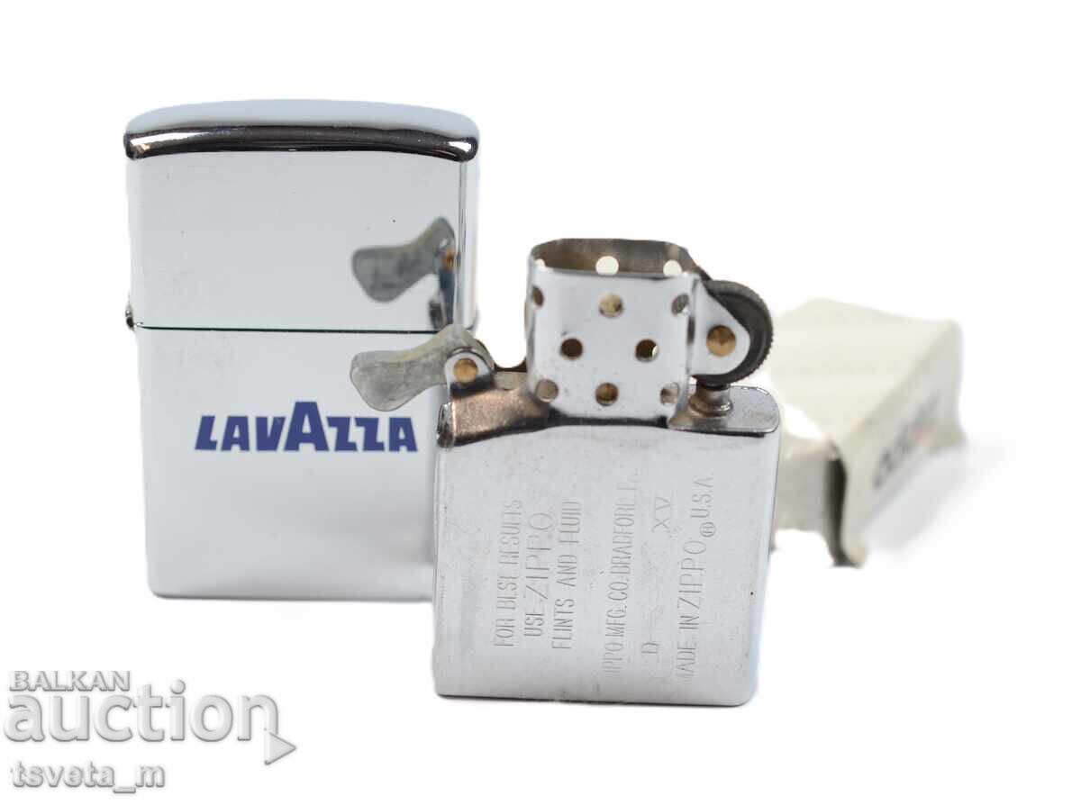 Παράδοση ZIPPO LAVAZZA αναπτήρας με αυθεντικό κουτί - αχρησιμοποίητος