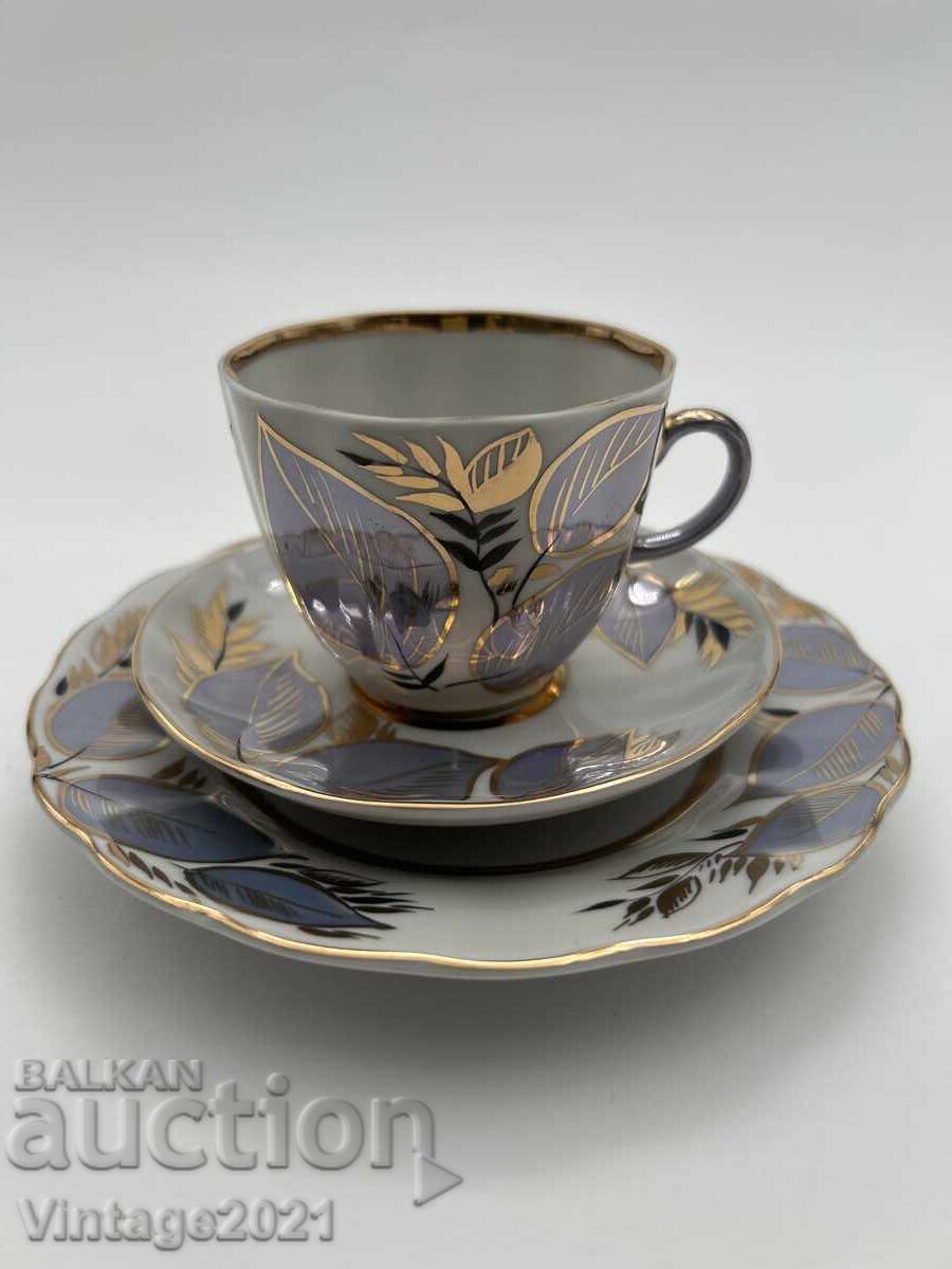 Чаша за кафе ЛФЗ троен сет - Lfz - 6