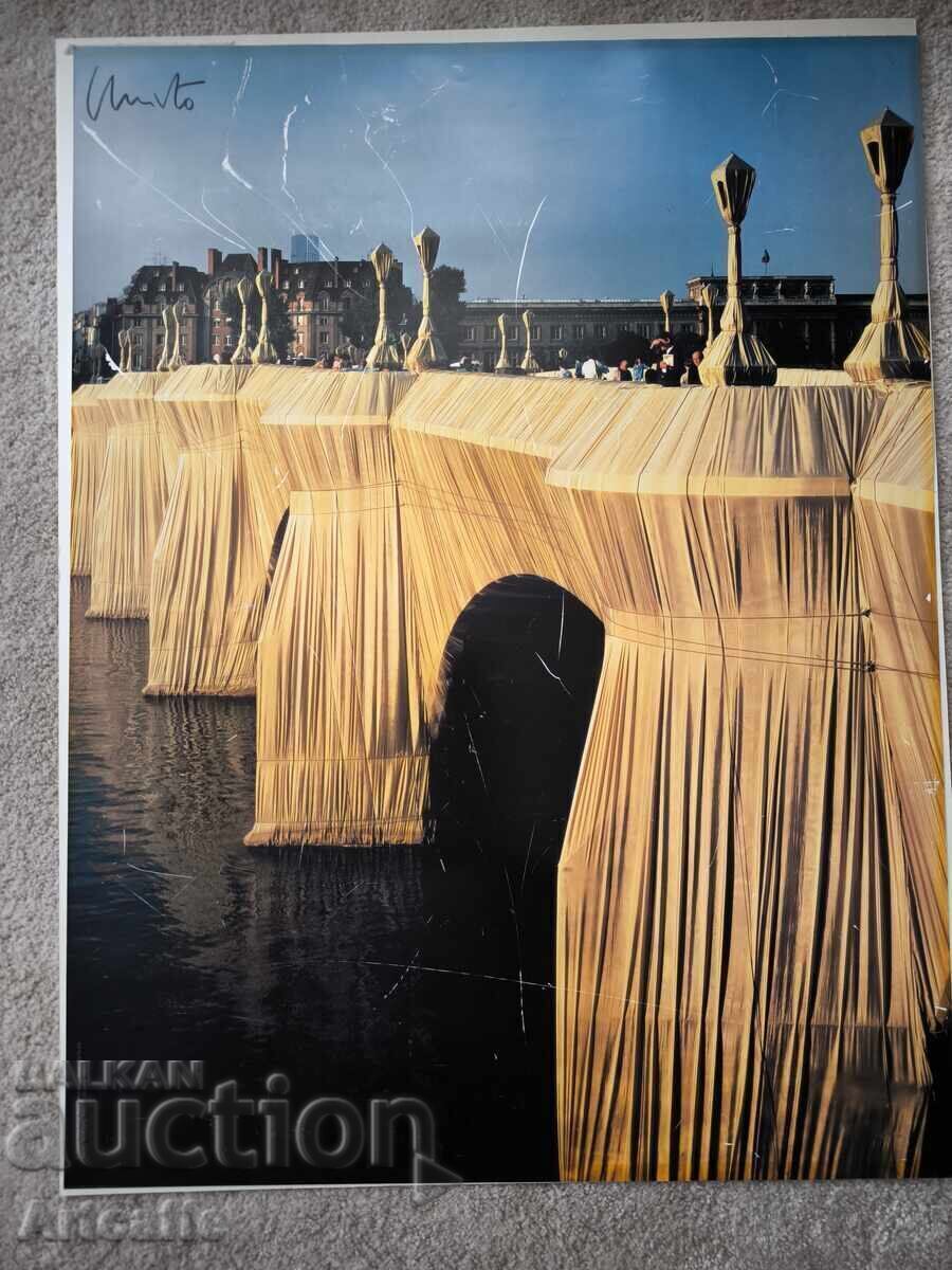 Christo Christo Yavashev – "The Wrapped Pont Neuf", Paris (1985) with price € 300.00 | 586.75 BGN