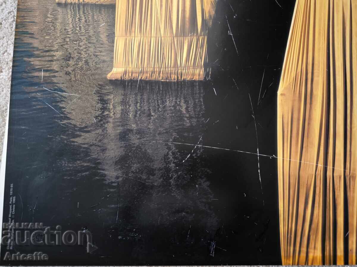 Delivery of Christo Christo Yavashev – "The Wrapped Pont Neuf", Paris (1985)