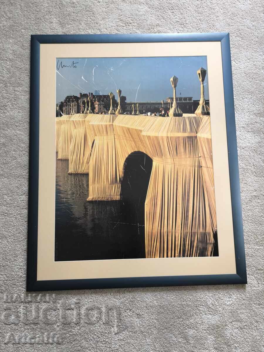 Delivery of Christo Christo Yavashev – "The Wrapped Pont Neuf"