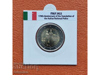 Italy • Police • 2 Euro • 2022